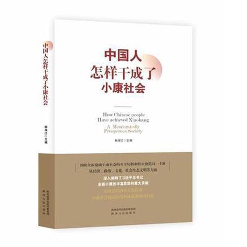 现货正版中国人怎样干成了小康社会韩保江经济畅销书图书籍陕西人民